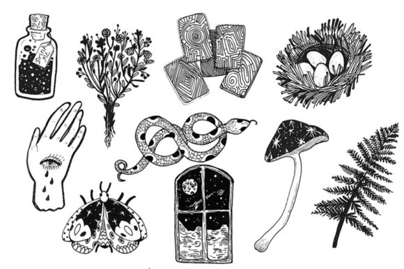 10 Magic Esoteric Illustrations