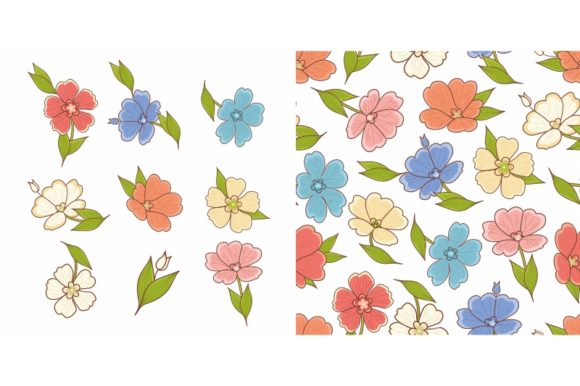 Floral Seamless Pattern: Elegant Design for Every Use