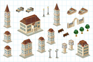 Isometric Retro City: A Creative Designer's Dream