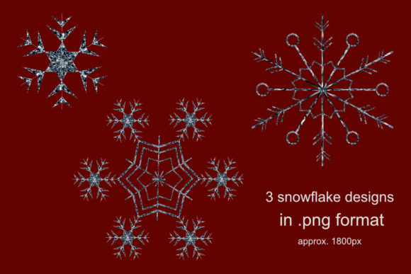 Snowflakes: A Versatile Collection of Digital Graphic Elements